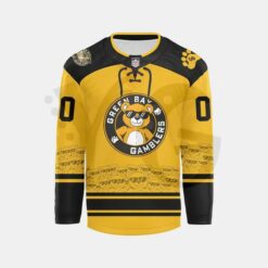 Green Bay Gamblers 2026 Teddy Bear Limited Edition Hockey Jersey