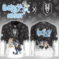 Henderson Silver Knights Bluey Night Limited Edition Hockey Jersey