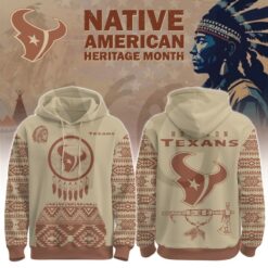 Houston Texans Native American Heritage Month Special Edition Hoodie