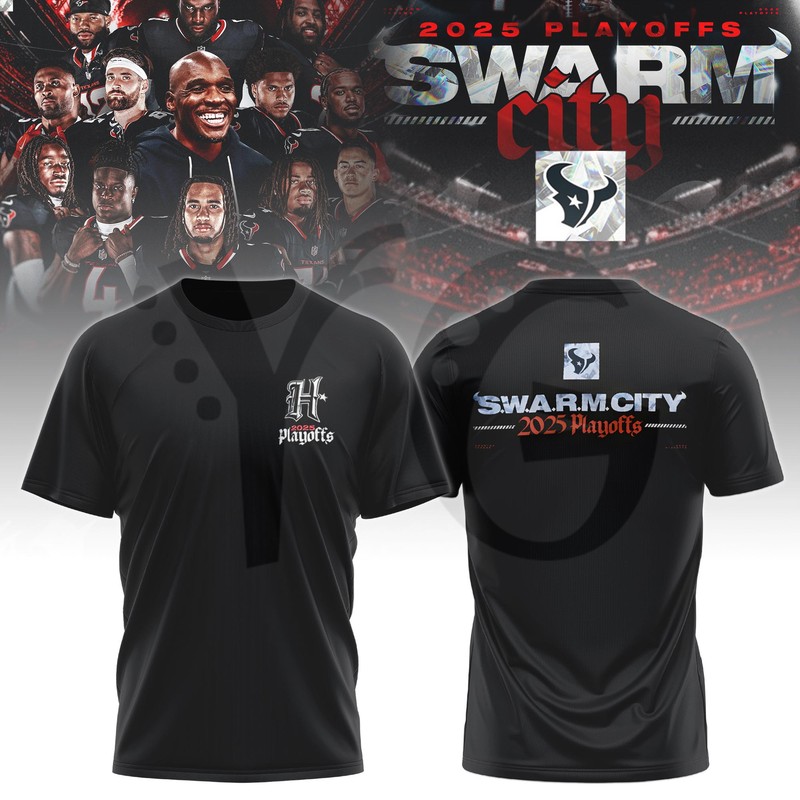 Houston Texans Swarm City Limited Edition Shirt Collection Houston Texans Swarm City Limited Edition Shirt Collection