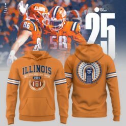 Illinois Fighting Illini 2025 LIBERTY MUTUAL MUSIC CITY BOWL CHAMPIONS Shirt Collection 3
