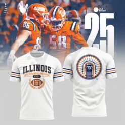 Illinois Fighting Illini 2025 LIBERTY MUTUAL MUSIC CITY BOWL CHAMPIONS Shirt Collection 4