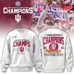 Indiana Hoosiers Peach Bowl Champions Merch Collection