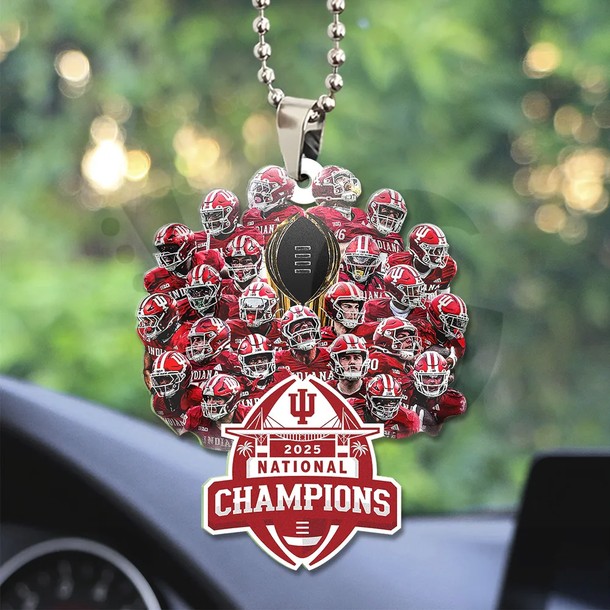 Indiana Hoosiers 2025 National Champions Limited Edition Ornaments Indiana Hoosiers 2025 National Champions Limited Edition Ornaments