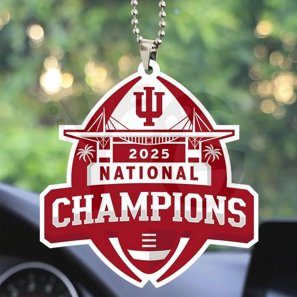 Indiana Hoosiers 2025 National Champions Limited Edition Ornaments Indiana Hoosiers 2025 National Champions Limited Edition Ornaments