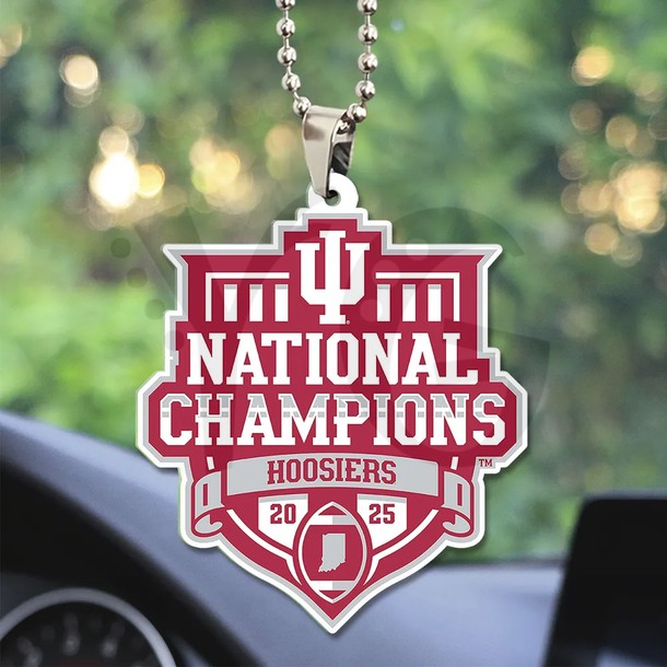 Indiana Hoosiers 2025 National Champions Limited Edition Ornaments Indiana Hoosiers 2025 National Champions Limited Edition Ornaments