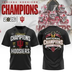 Indiana Hoosiers 2026 CFP National Champions Black Collection Indiana Hoosiers 2026 CFP National Champions Black Collection