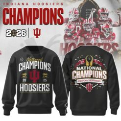 Indiana Hoosiers 2026 CFP National Champions Black Collection