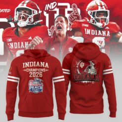 Indiana Hoosiers Chick-fil-A Peach Bowl Champions Shirt Collection
