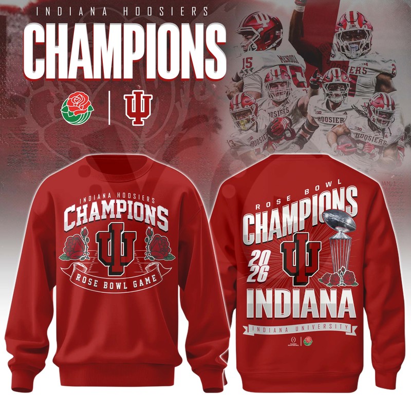 Indiana Hoosiers Rose Bowl Champions Shirt Collection Indiana Hoosiers Rose Bowl Champions Shirt Collection