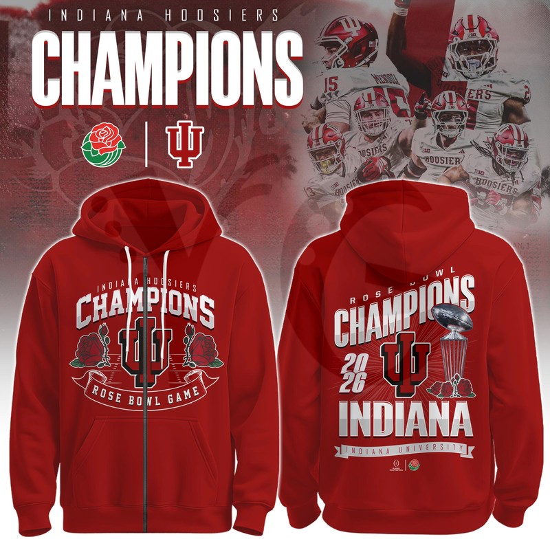 Indiana Hoosiers Rose Bowl Champions Shirt Collection Indiana Hoosiers Rose Bowl Champions Shirt Collection