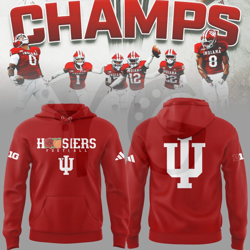 Indiana Hoosiers Rose Bowl x Peach Bowl Champions Special Merch Collection Indiana Hoosiers Rose Bowl x Peach Bowl Champions Special Merch Collection