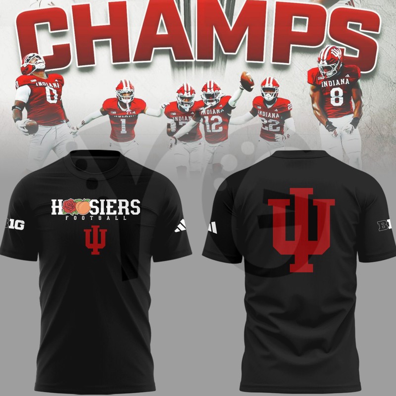 Indiana Hoosiers Rose Bowl x Peach Bowl Champions Special Merch Collection Indiana Hoosiers Rose Bowl x Peach Bowl Champions Special Merch Collection