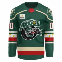 Iowa Aeros Veterans Appreciation Night Limited Edition Hockey Jersey