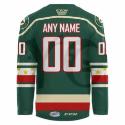 Iowa Aeros Veterans Appreciation Night Limited Edition Hockey Jersey 3