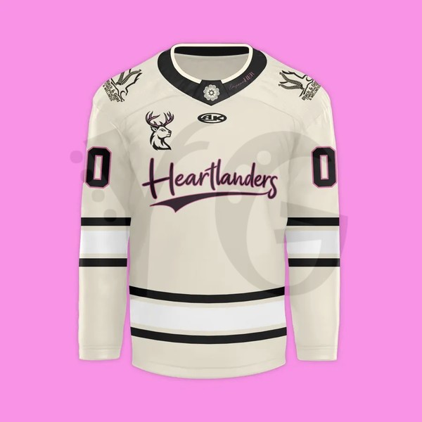 Iowa Heartlanders EmpowerHer Special Edition Hockey Jersey Iowa Heartlanders EmpowerHer Special Edition Hockey Jersey