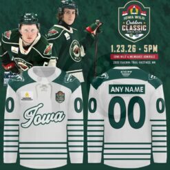 Iowa Wild Outdoor Classic Special Hockey Jersey