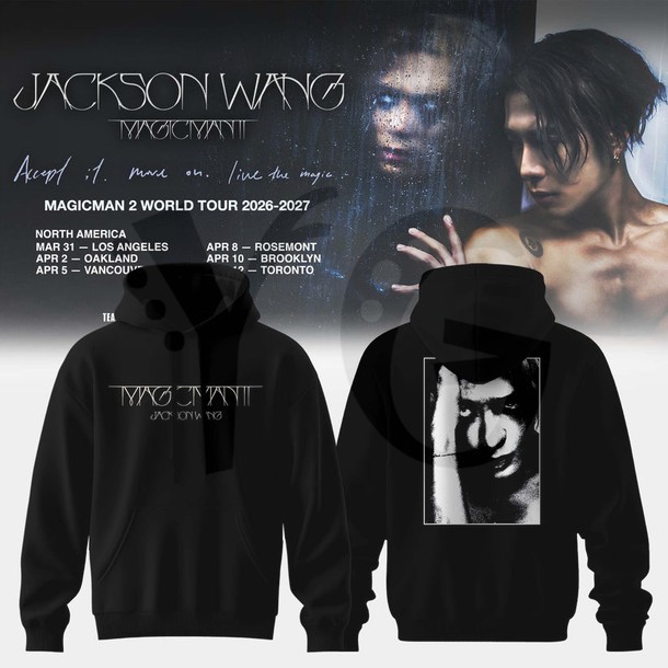 JACKSON WANG MAGICMAN 2 WORLD TOUR Limited Edition Merchandise JACKSON WANG MAGICMAN 2 WORLD TOUR Limited Edition Merchandise