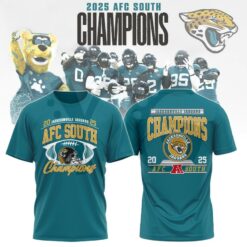 Jacksonville Jaguars 2025 AFC South Champions Clothing Collection
