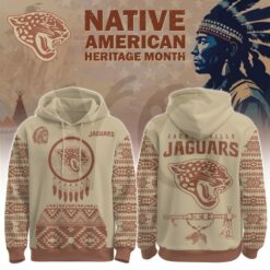 Jacksonville Jaguars Native American Heritage Month Special Edition Hoodie Jacksonville Jaguars Native American Heritage Month Special Edition Hoodie