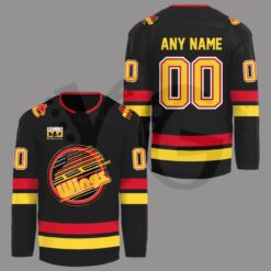 Kalamazoo Wings Canucks Night Limited Edition Hockey Jersey