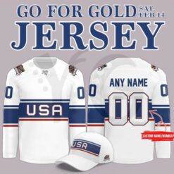 Knoxville Ice Bears Go For Gold Night Limited Hockey Jersey