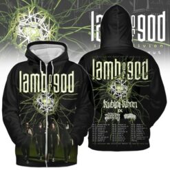 Lamb Of God Into Oblivion North America 2026 Tour Merch Collection 4