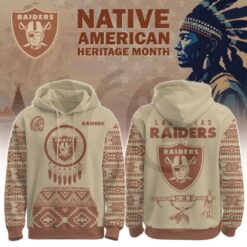 Las Vegas Raiders Native American Heritage Month Special Edition Hoodie Las Vegas Raiders Native American Heritage Month Special Edition Hoodie