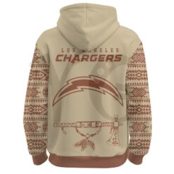 Los Angeles Chargers Native American Heritage Month Special Edition Hoodie 3