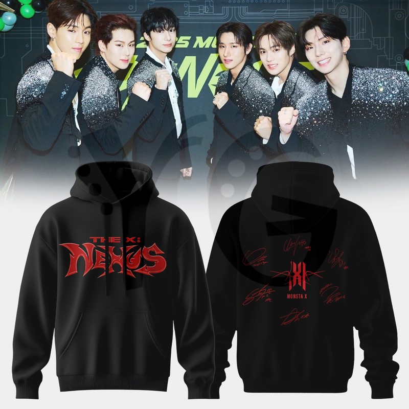 MONSTA X World Tour THE X NEXUS Limited Edition Hoodie MONSTA X World Tour THE X NEXUS Limited Edition Hoodie