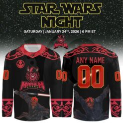 Macon Mayhem 2026 Star Wars Night Limited Edition Hockey Jersey