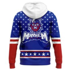 Macon Mayhem Military Night Limited Edition Hoodie 3