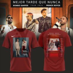 Mejor Tarde Que Nunca Tour 2026 Merch Collection Mejor Tarde Que Nunca Tour 2026 Merch Collection