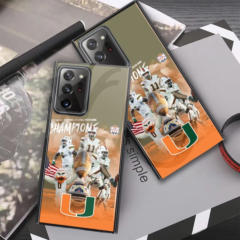 Miami Hurricanes 2026 Fiesta Bowl Champions Phone Case Miami Hurricanes 2026 Fiesta Bowl Champions Phone Case