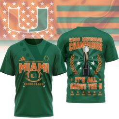 Miami Hurricanes Football 2026 CFP National Champions Merch Collection 3