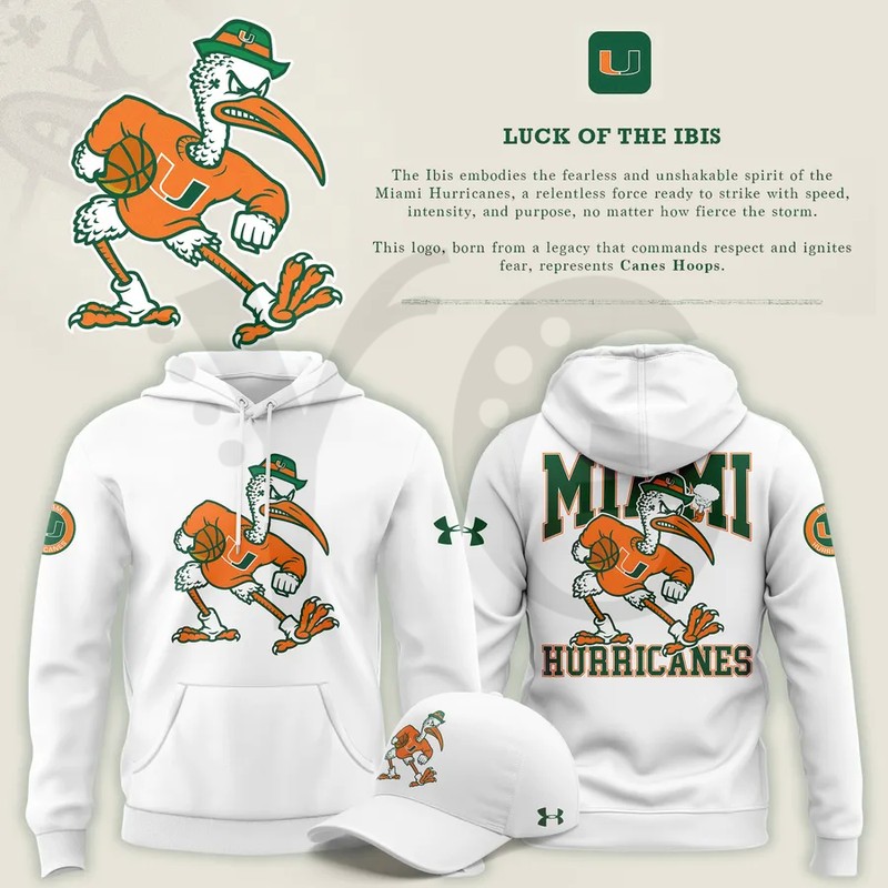 Miami Hurricanes Luck of the Ibis Limited Edition Shirt Collection Miami Hurricanes Luck of the Ibis Limited Edition Shirt Collection
