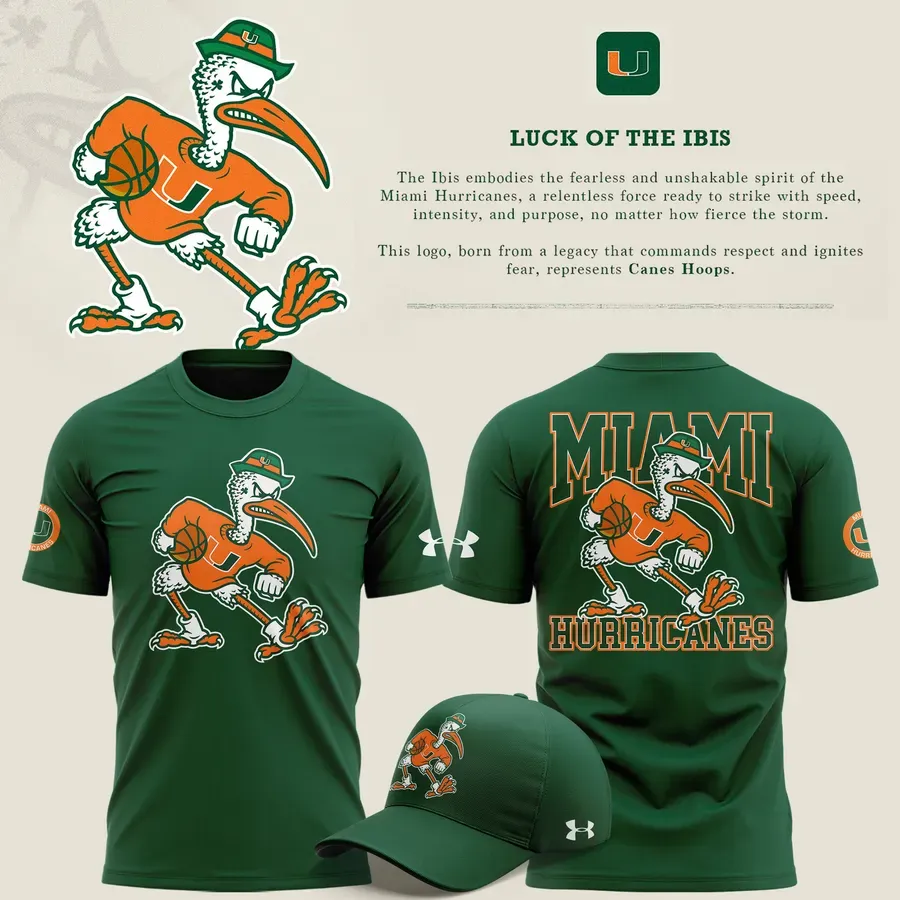 Miami Hurricanes Luck of the Ibis Limited Edition Shirt Collection Miami Hurricanes Luck of the Ibis Limited Edition Shirt Collection