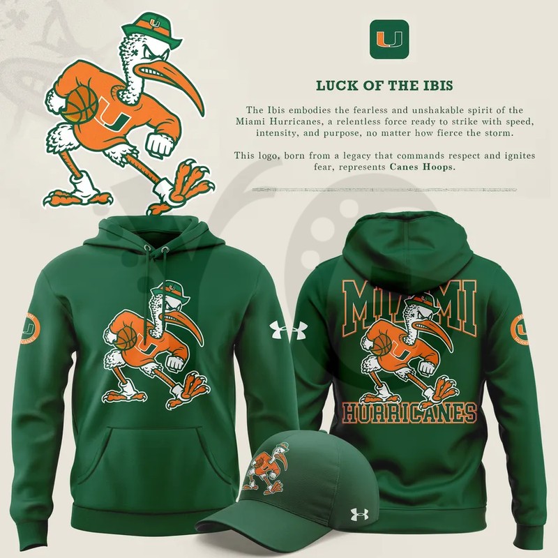 Miami Hurricanes Luck of the Ibis Limited Edition Shirt Collection Miami Hurricanes Luck of the Ibis Limited Edition Shirt Collection