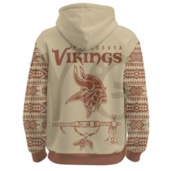 Minnesota Vikings Native American Heritage Month Special Edition Hoodie 3