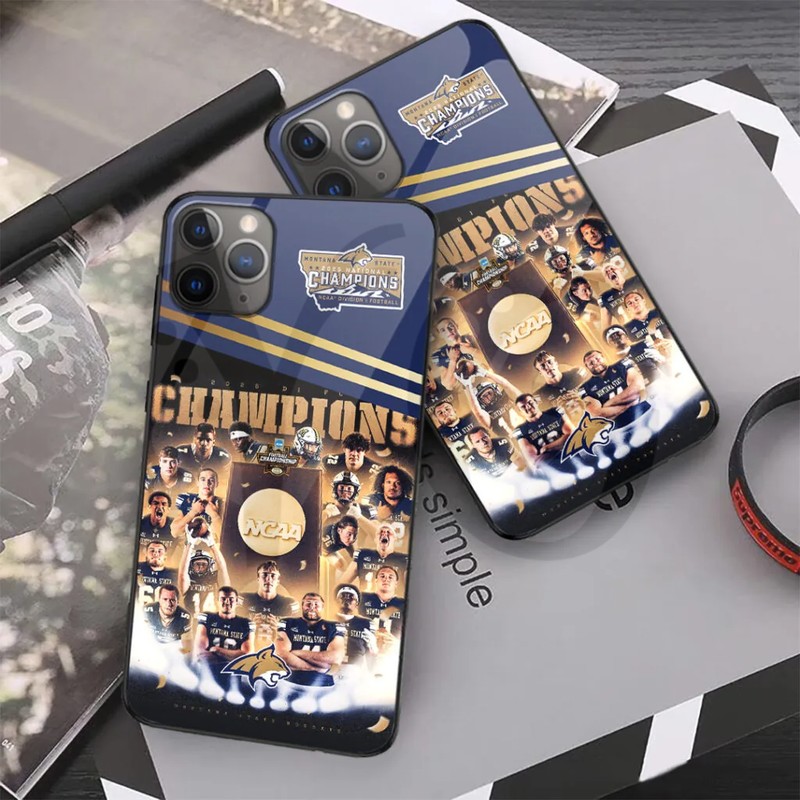Montana State Bobcats NCAA Division I Football Champions Phone Case Montana State Bobcats NCAA Division I Football Champions Phone Case