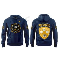 Nashville Predators First Responders Night Hoodie 4