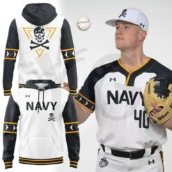 Navy Baseball Jolly Rogers Fear the Bones Limited Edition Merch Collection