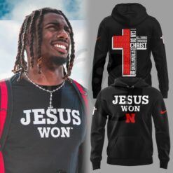 Nebraska Huskers Jesus Won Limited Edition Merchandise 3
