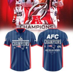 New England Patriots 2025 AFC Champions Special Edition Football Jersey New England Patriots 2025 AFC Champions Special Edition Football Jersey