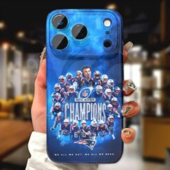 New England Patriots 2025 AFC East Champions Phone Case