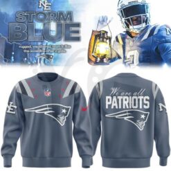 New England Patriots 2025 Rivalries Nor’Easter Storm Blue Shirt Collection