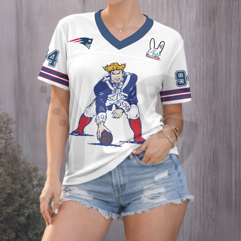 New England Patriots Benito Bowl LX Limited Edition Football Jersey New England Patriots Benito Bowl LX Limited Edition Football Jersey