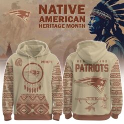 New England Patriots Native American Heritage Month Special Edition Hoodie New England Patriots Native American Heritage Month Special Edition Hoodie