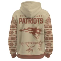 New England Patriots Native American Heritage Month Special Edition Hoodie 3