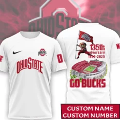 Ohio State Buckeyes 135th Anniversary T Shirt 2
